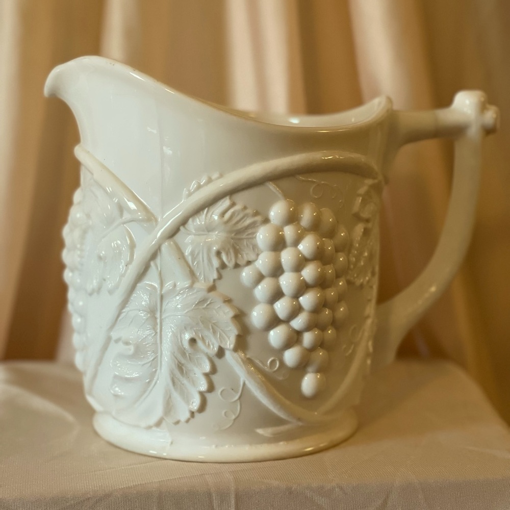 Vintage milk glass